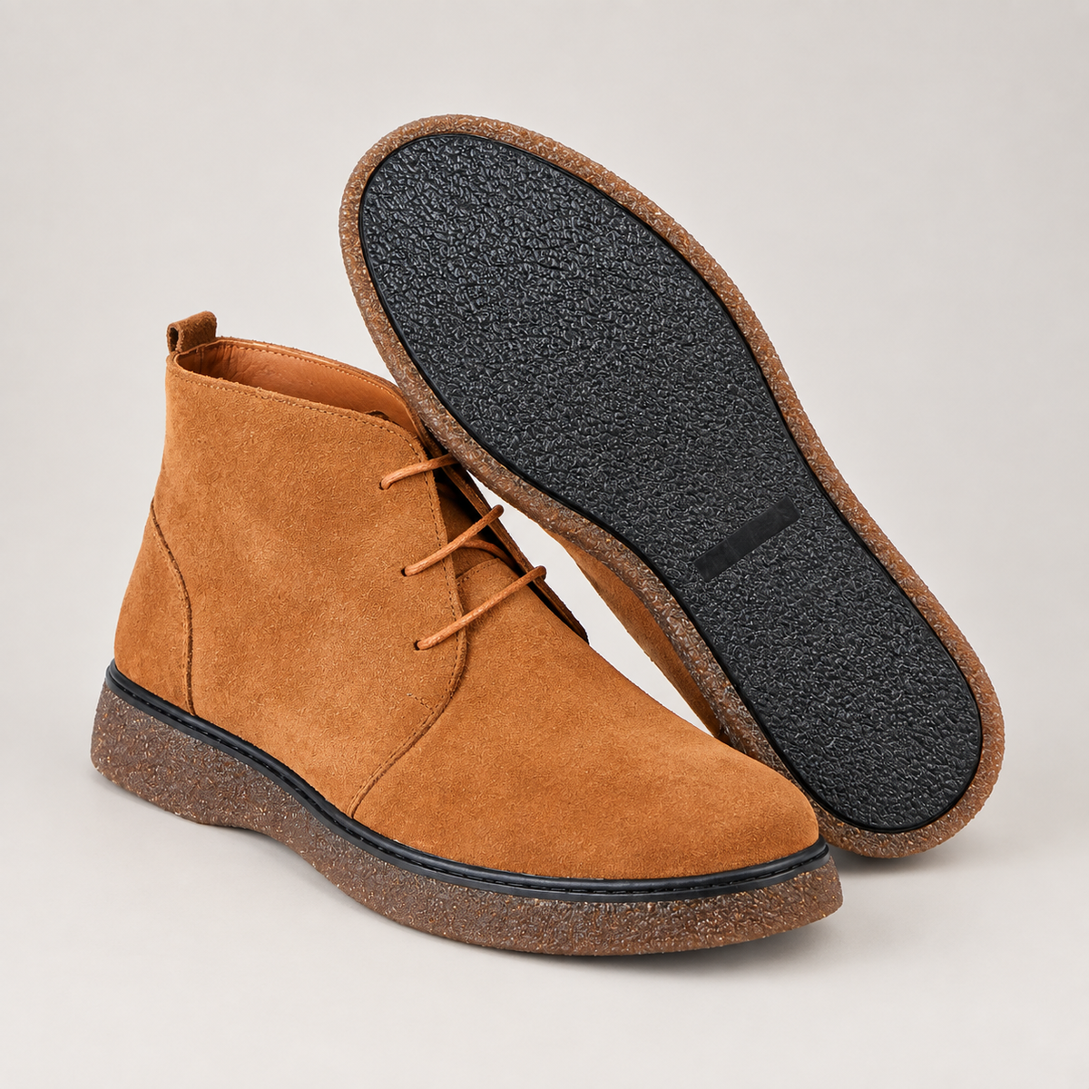 Bottines Chukka Daim Camel