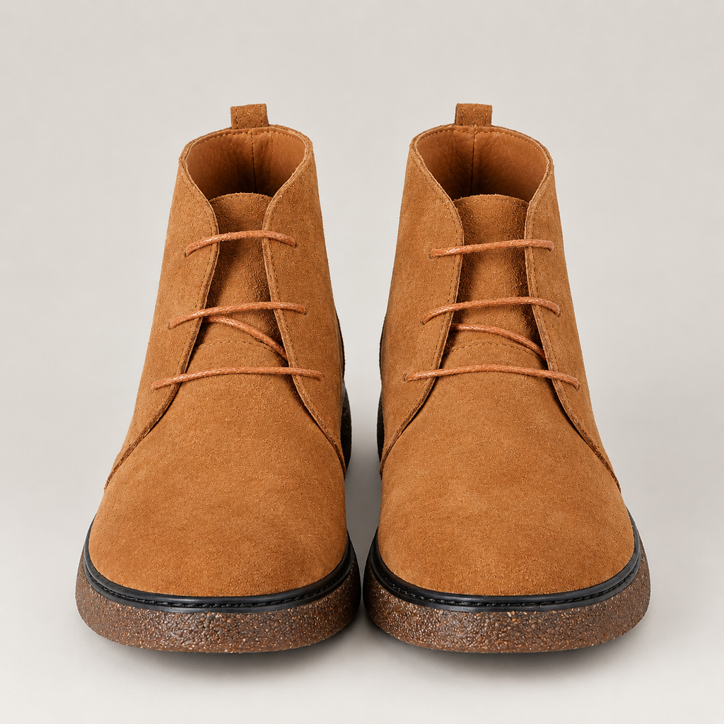 Bottines Chukka Daim Camel