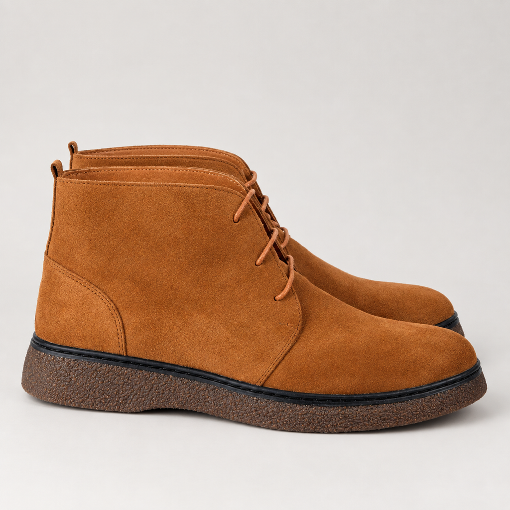 Bottines Chukka Daim Camel