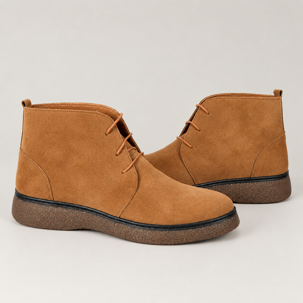 Bottines Chukka Daim Camel