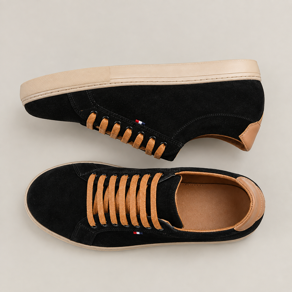 Sneakers en Daim Artisanales