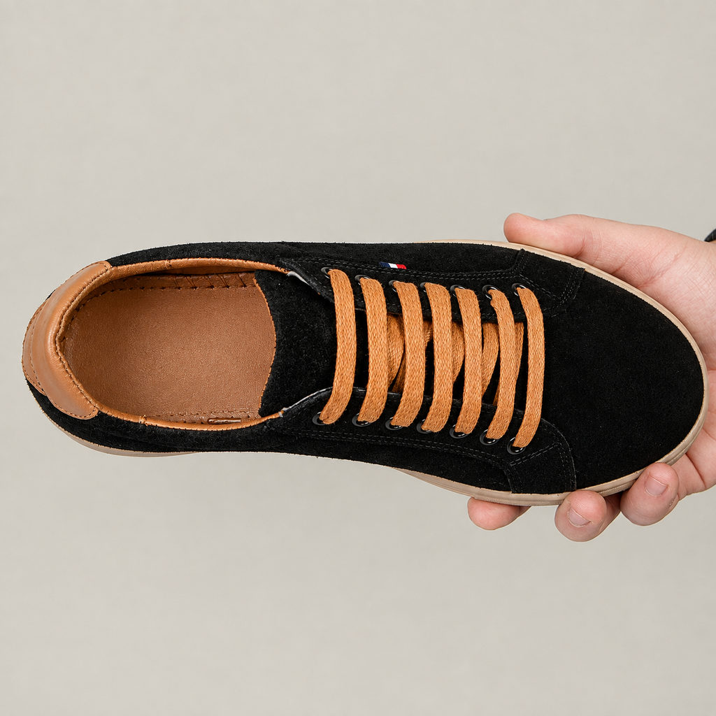 Sneakers en Daim Artisanales